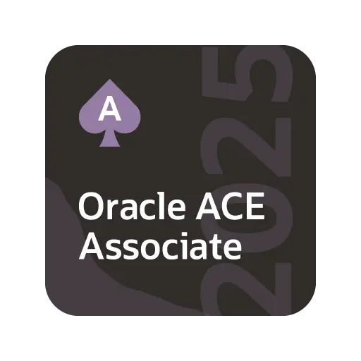 Oracle ACE Associate 2025